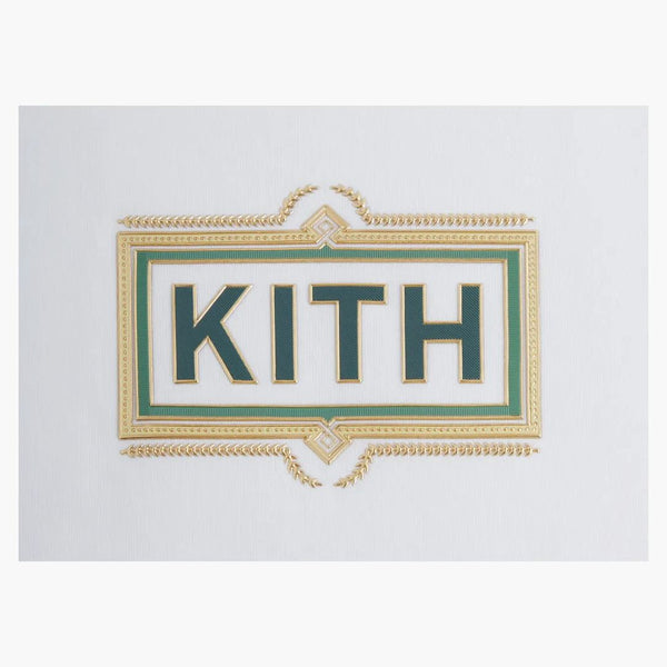 Kith Ornate Classic Logo Tee White