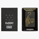 Kith Osaka Tiger Crest Zippo Lighter Black