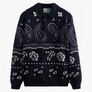 Kith Paisley Harmon Pullover Nocturnal
