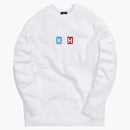 Kith Paris Classic Logo Crewneck White