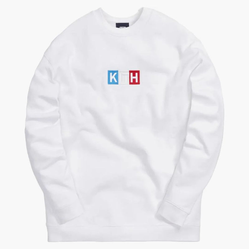 Kith Paris Classic Logo Crewneck White