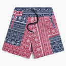 Kith Patchwork Bandana Hardaway Red/navy Multi