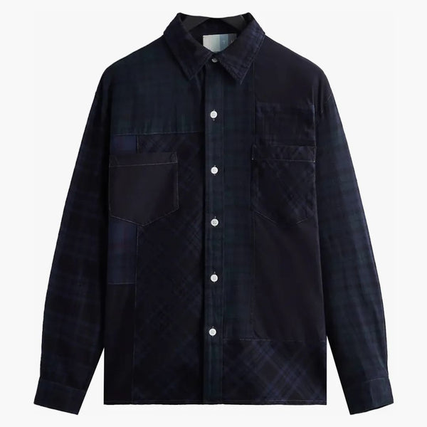 Kith Patchwork Berkeley Buttondown Shirt Nocturnal
