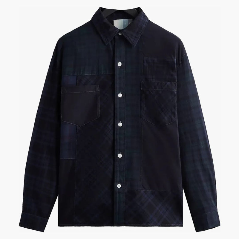Kith Patchwork Berkeley Buttondown Shirt Nocturnal