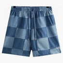 Kith Patchwork Indigo Active Short Indigo