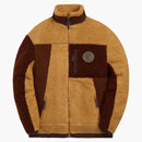 Kith Pinehurst Bonded Sherpa Full Zip Chestnut