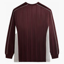 Kith Pinstripe Tricot Panelled Tee Magma