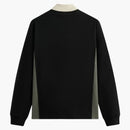 Kith Pique Long Sleeve Tap Polo Black