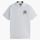 Kith Pique Short Sleeve Tap In Polo White