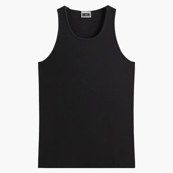 Kith Pointelle Mesh Spencer Tank Black