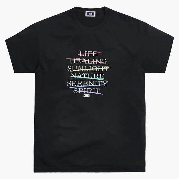 Kith Pride Meaning Tee Black