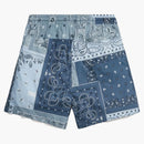 Kith Printed Active Swim Shorts Indigo Blue