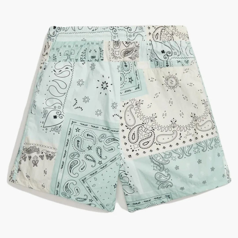 Kith Printed Active Swim Shorts Zen Green