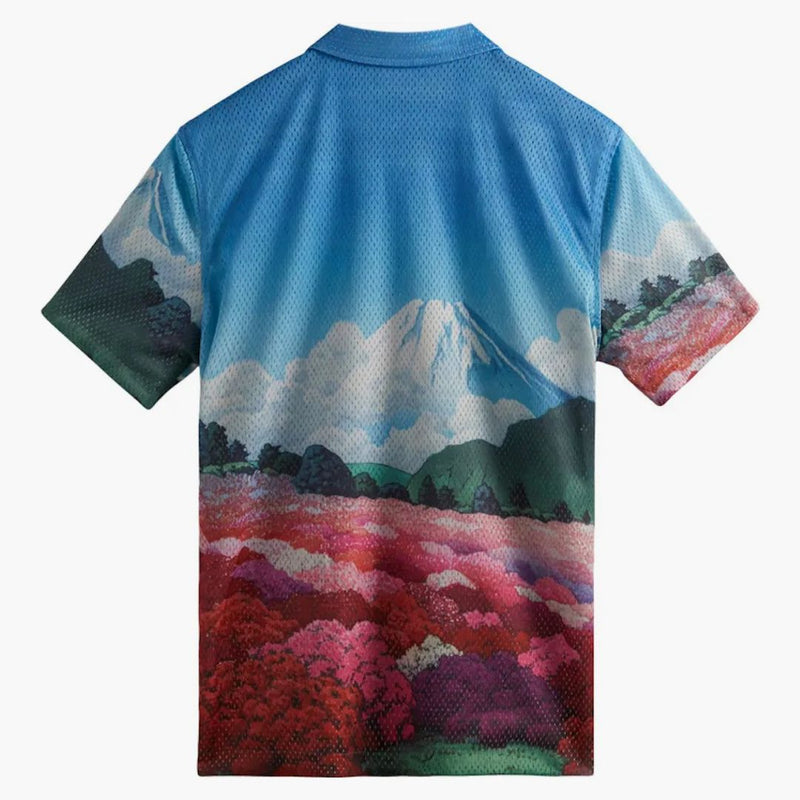 Kith Printed Devoe Quarter Zip Bloom