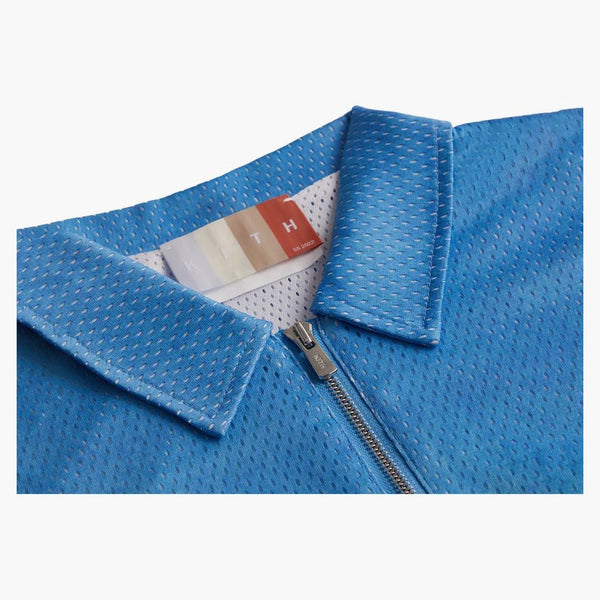 Kith Printed Devoe Quarter Zip Bloom