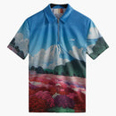 Kith Printed Devoe Quarter Zip Bloom