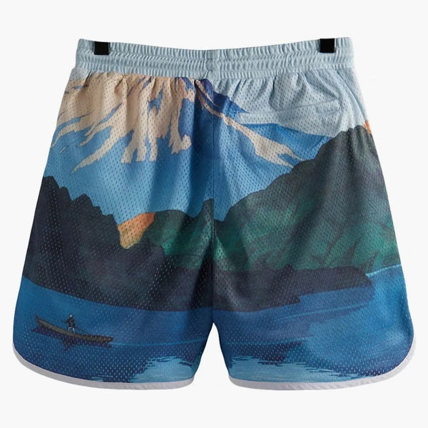Kith Printed Jordan Mesh Short Current