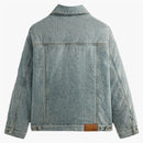 Kith Puffed Jase Paisley Denim Jacket Light Indigo
