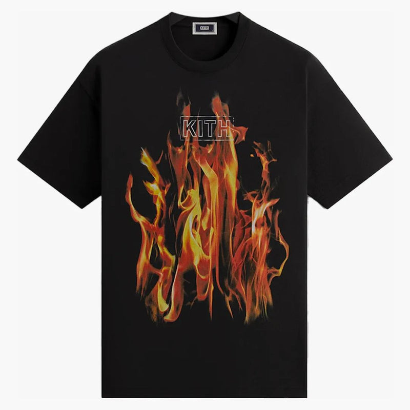 Kith Pyro Box Logo Vintage Tee Black