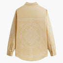 Kith Raw Hem Denim Apollo Shirt Blonde