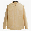 Kith Raw Hem Denim Apollo Shirt Blonde