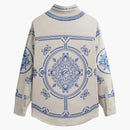 Kith Raw Hem Denim Apollo Shirt Sandrift