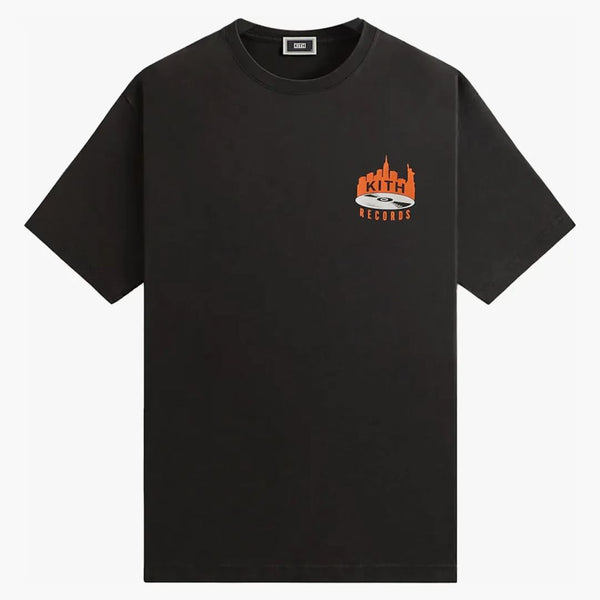 Kith Records Vintage Tee (ss25) Black