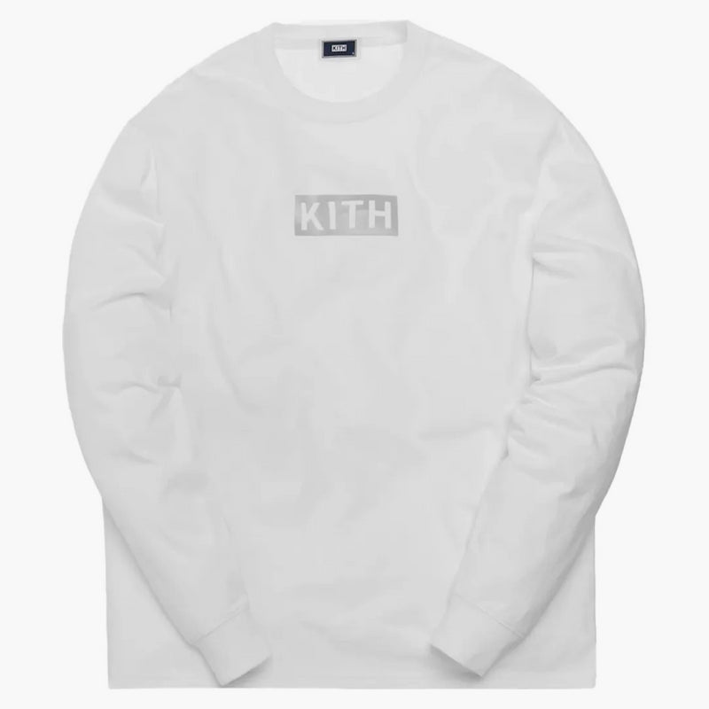 Kith Reflective L/s Tee White