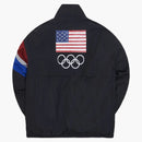 Kith Retro Quarter Zip Track Jacket Black