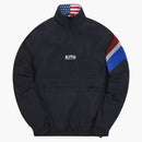 Kith Retro Quarter Zip Track Jacket Black