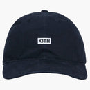 Kith Sandwash Cotton Cap Black