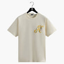 Kith Script Floral Tee Sandrift