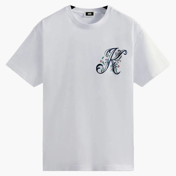 Kith Script Floral Tee White