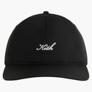 Kith Script Wrinkle Nylon Bay Low Profil nypa kronkapla svart