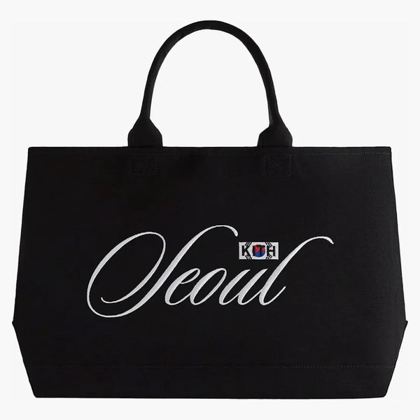 Kith Seoul Canvas Dead Bag Black