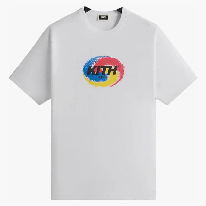Kith Seoul Spiral Vintage Tee White