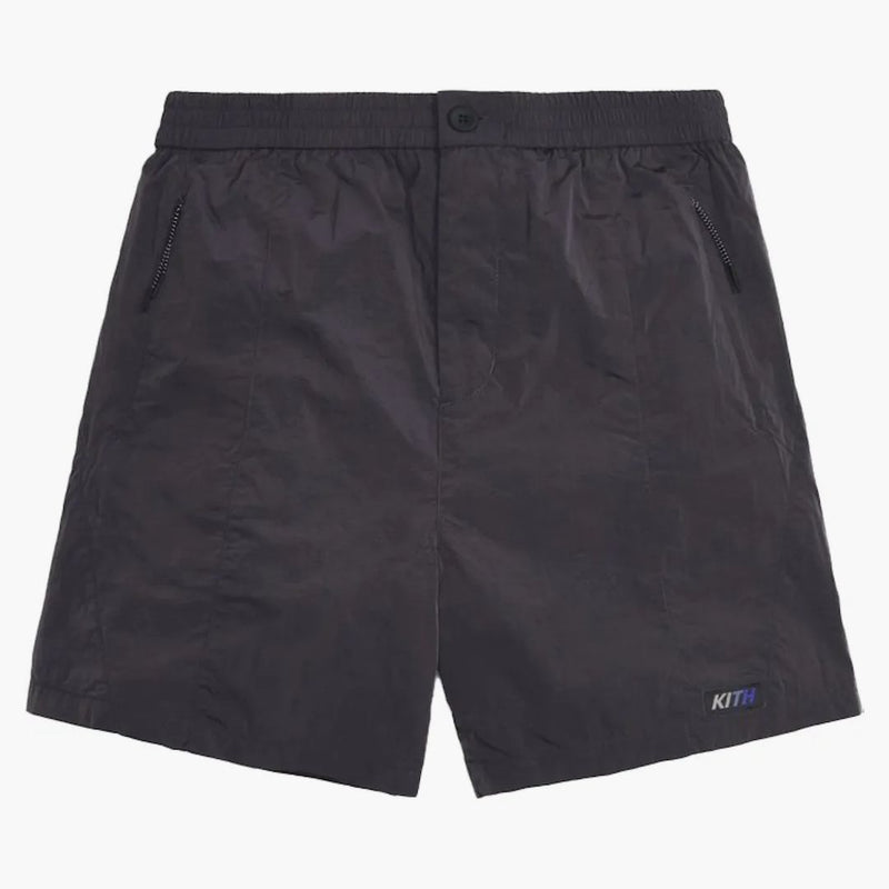 Kith Solid Sporty Wrinkle Short Battleship