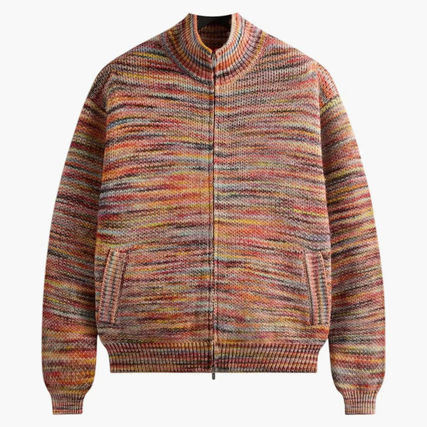 Kith Space Dye Wyona Full Zip Sweater Fervor
