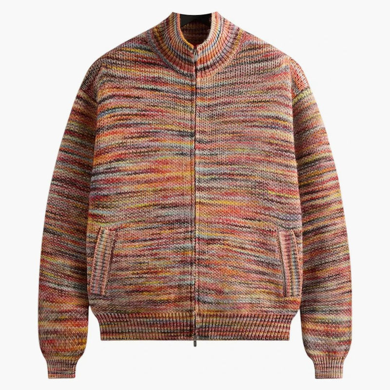 Kith Space Dye Wyona Full Zip Sweater Fervor