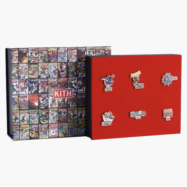Kith Spider-Man Enamel Pin Set