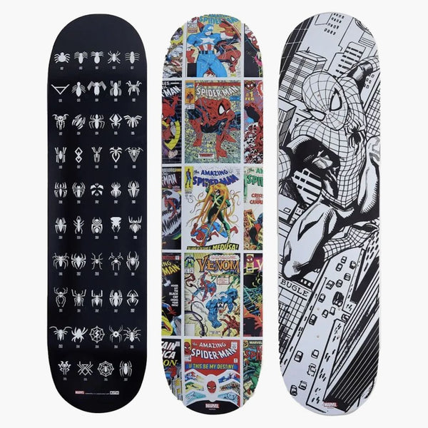 Sada paluby skateboardu Kith Spider-Man