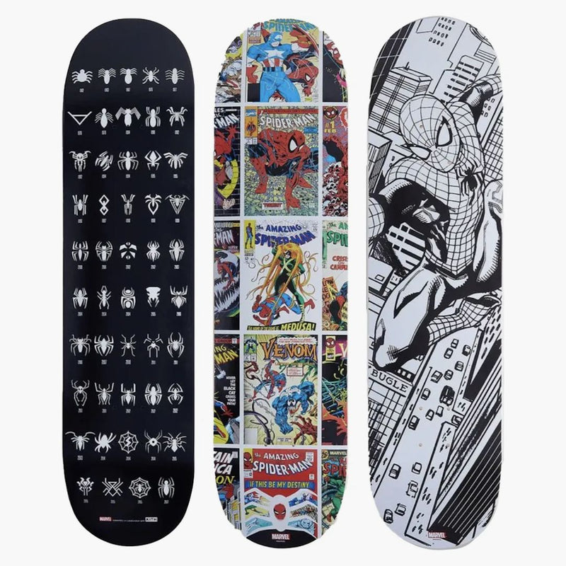 Sada paluby skateboardu Kith Spider-Man