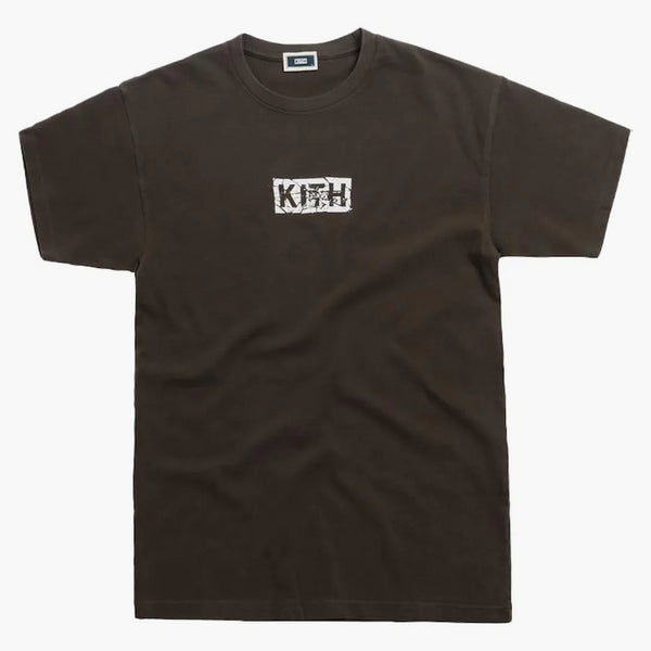Kith Splintered Logo Tee Black/olive