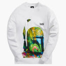 Kith X Star Wars Boba Fett Crewneck White