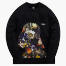 Kith X Star Wars Floral Vader Crewneck Black