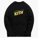 Kith X Star Wars Galaxy Crewneck Sweater Black