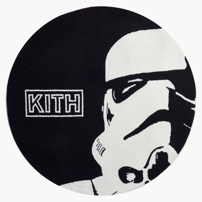KITH X Star Wars Storm Trooper Rug Black