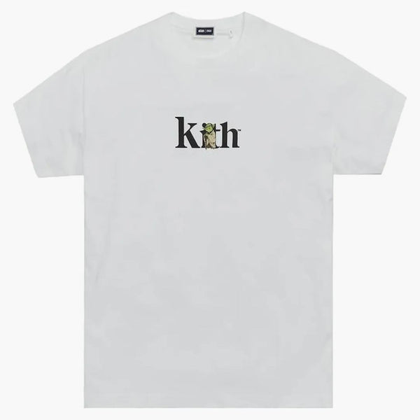 Kith X Star Wars Yoda Serif Tee White