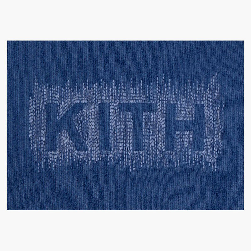 Kith Stitch Classic Logo Nelson Hoodie Cyanotope