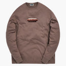 Kith Strike Through Panel L/s Tee Cinder